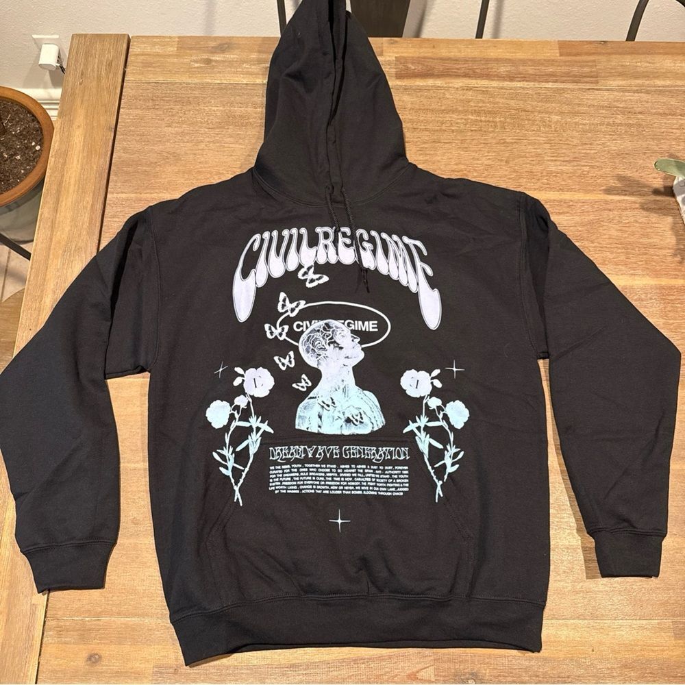 Rare! Civil Regime Hoodie - Dreamwave Edition - NWT
